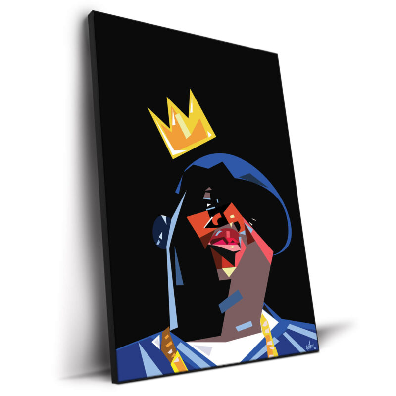 Biggie Dark Wall Decor by Quincy Ray