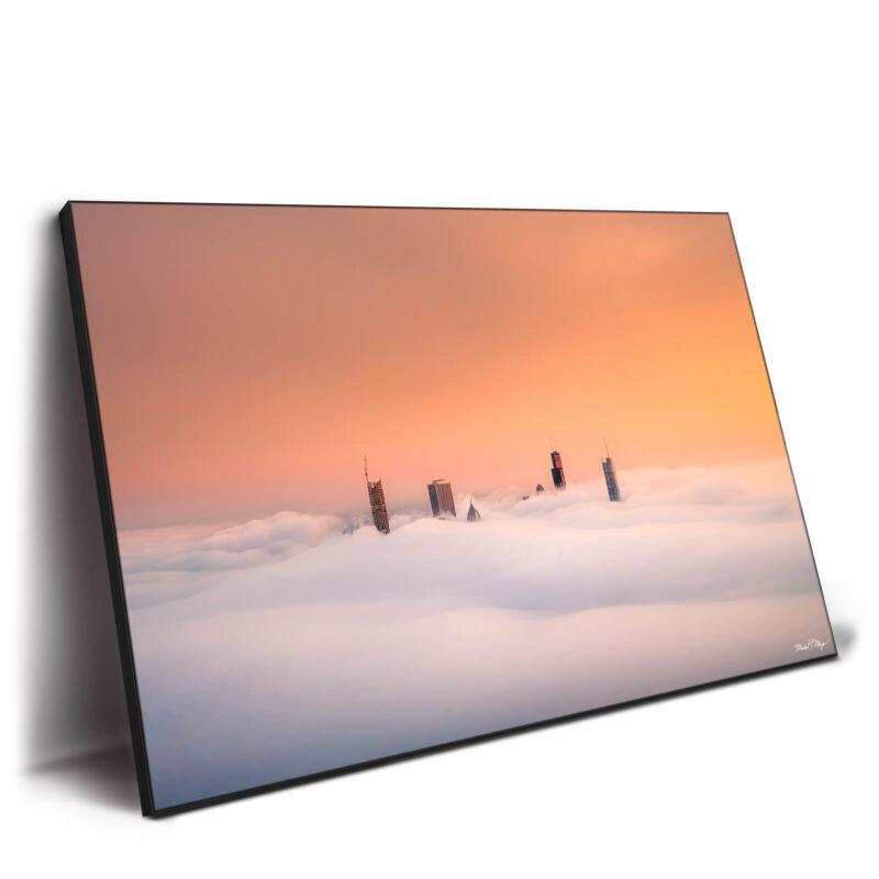 Chicago Cloud Skyline Wall Decor by Michael Meyers