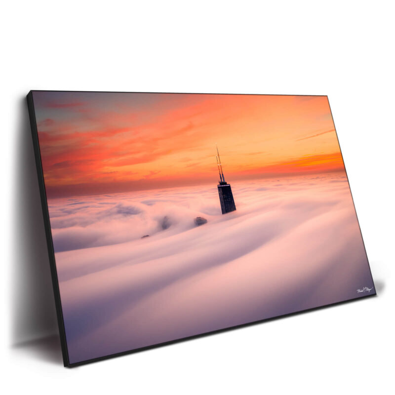 Above the Clouds Warm Wall Decor by Michael Meyers