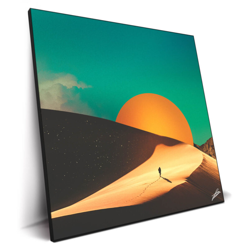 Thirst Orange Wall Decor by Fran Rodríguez