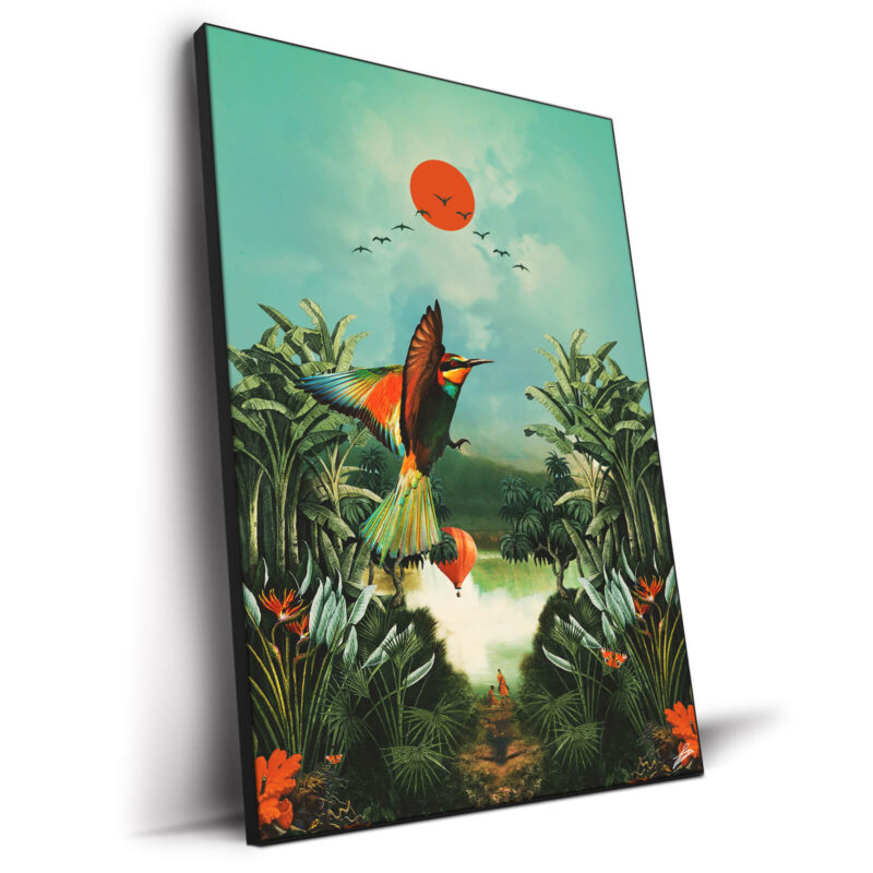 Wonderland Vibrant Wall Decor by Fran Rodríguez