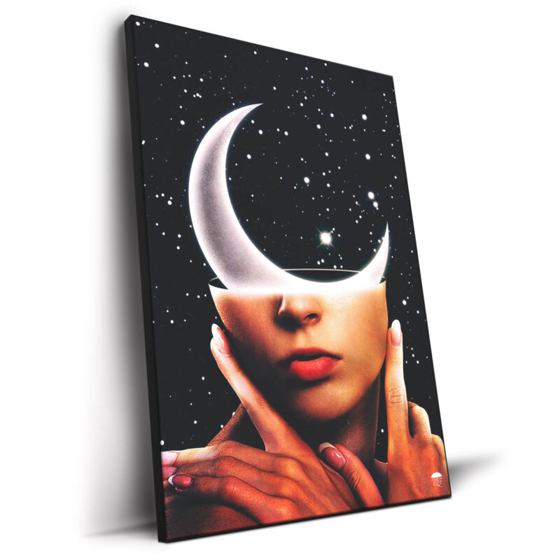 Moon Vibrant Wall Decor by Seamless