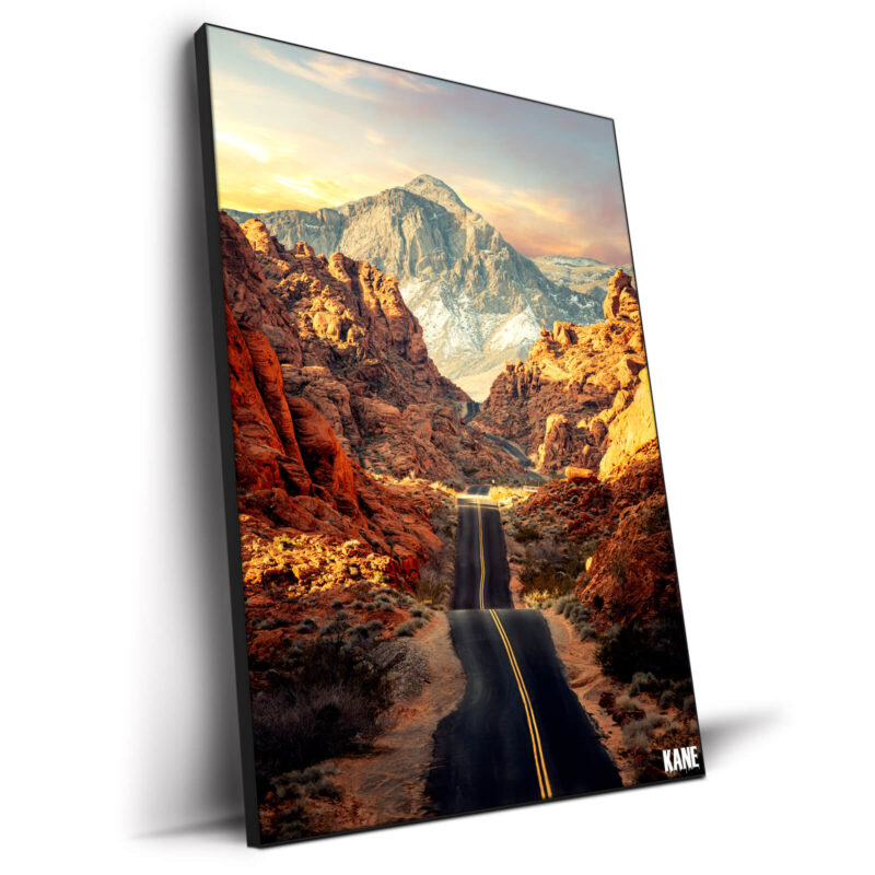 Valley of Fire Warm Wall Decor by Kane C. Andrade