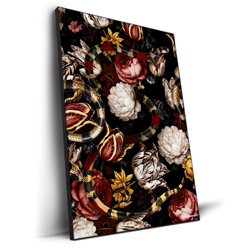 Dangers in the Forest XI Dark Wall Decor by Burcu Korkmazyurek