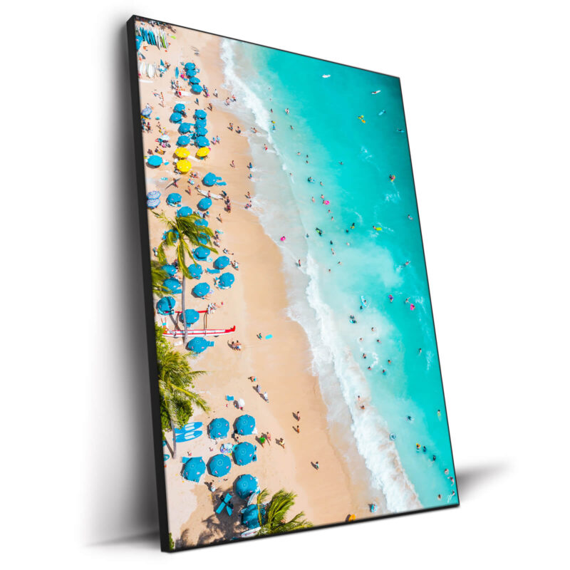 Waikiki Sands Vibrant Wall Decor by Jess Loiterton