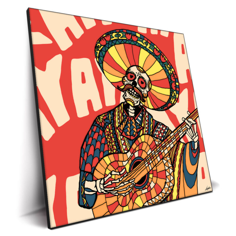 Mariachi Vibrant Wall Decor by Ali Gulec