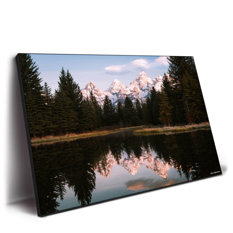 Teton Reflections Cool Wall Decor by Jared Q. Gunderson
