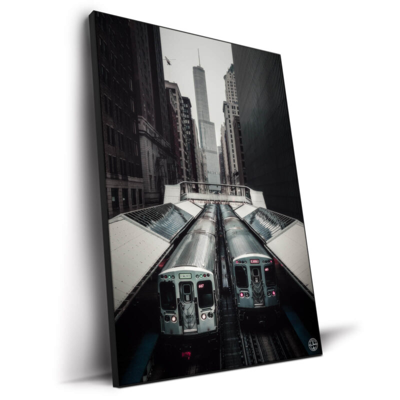 Chicago Trains Cool Wall Decor by Scott Wilson