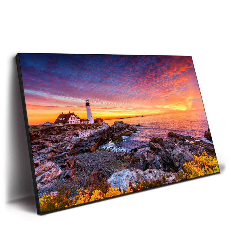 Portland Light Sunrise Warm Wall Decor by Peter Alessandria