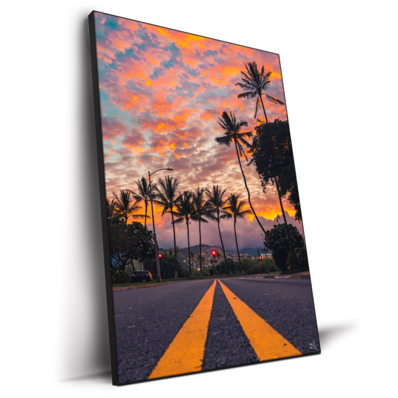 Palm Skies Warm Wall Decor by Deston Isas