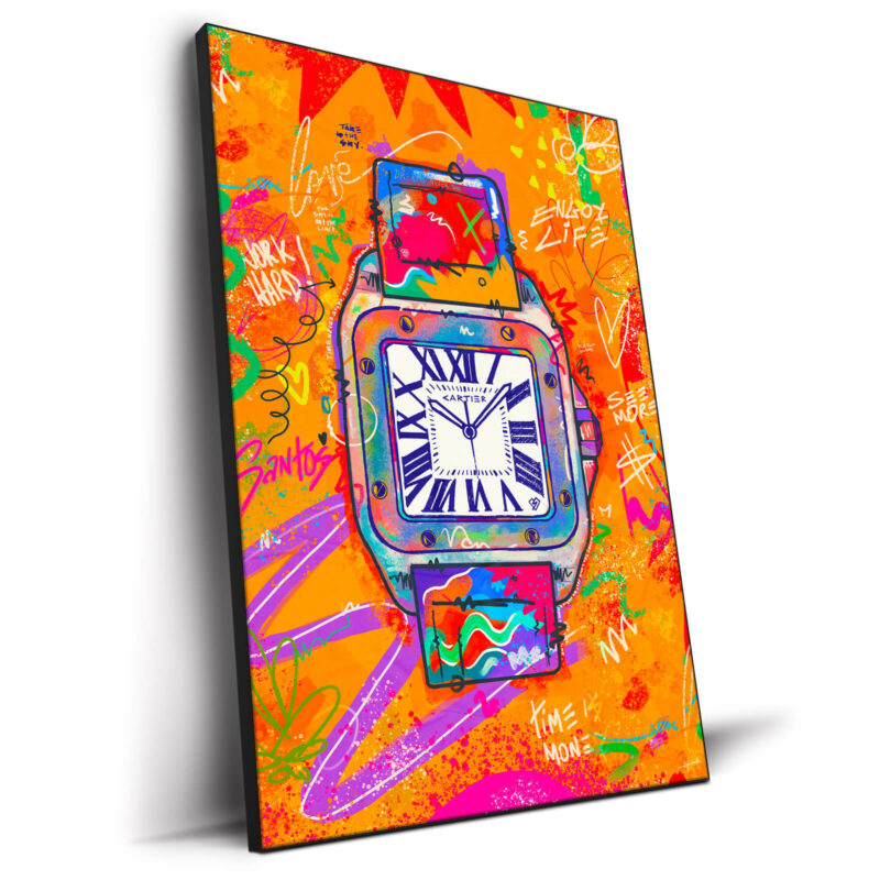 Color Santos Vibrant Wall Decor by Nuwarhol