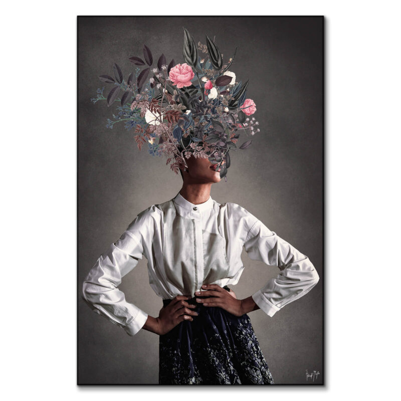 The Eternal Grace of Understanding Dark Wall Art by Frank Moth