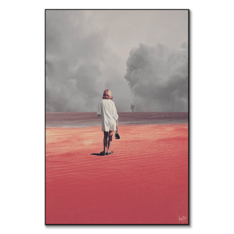 Watching You Leave Me Warm Wall Art by Frank Moth