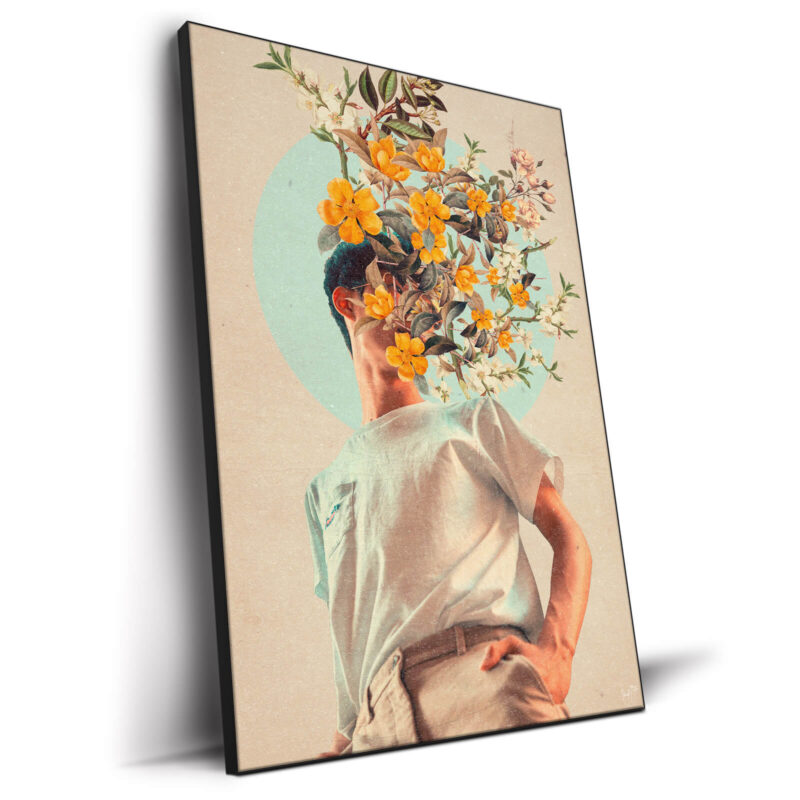 Because You Were Around Warm Wall Decor by Frank Moth