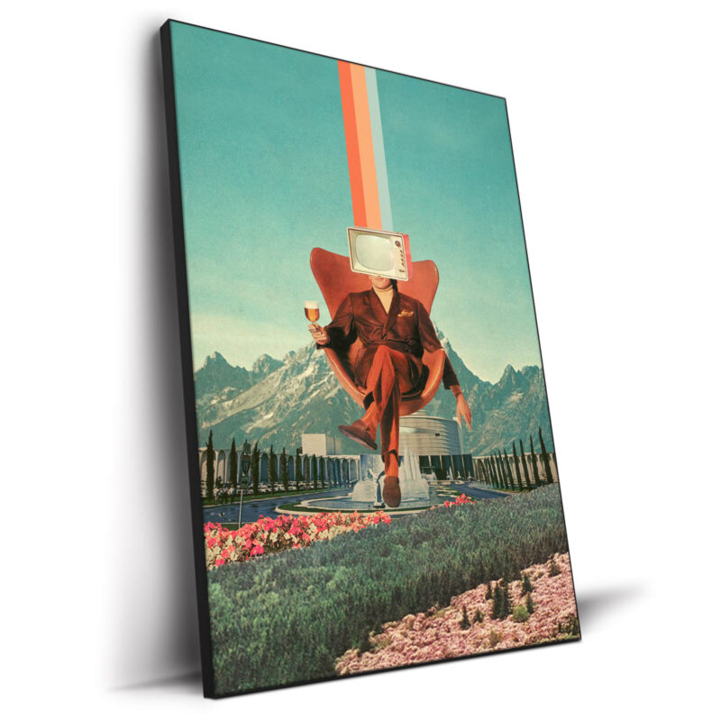 Enemy Warm Wall Decor by Frank Moth