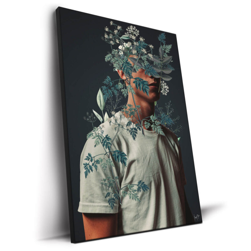 Waiting to Inhale Dark Wall Decor by Frank Moth