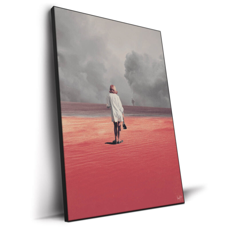 Watching You Leave Me Warm Wall Decor by Frank Moth