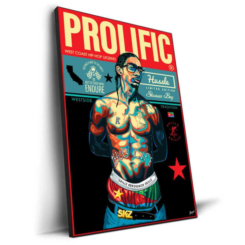 Prolific Hussle Vibrant Wall Decor by Kelley Jackson