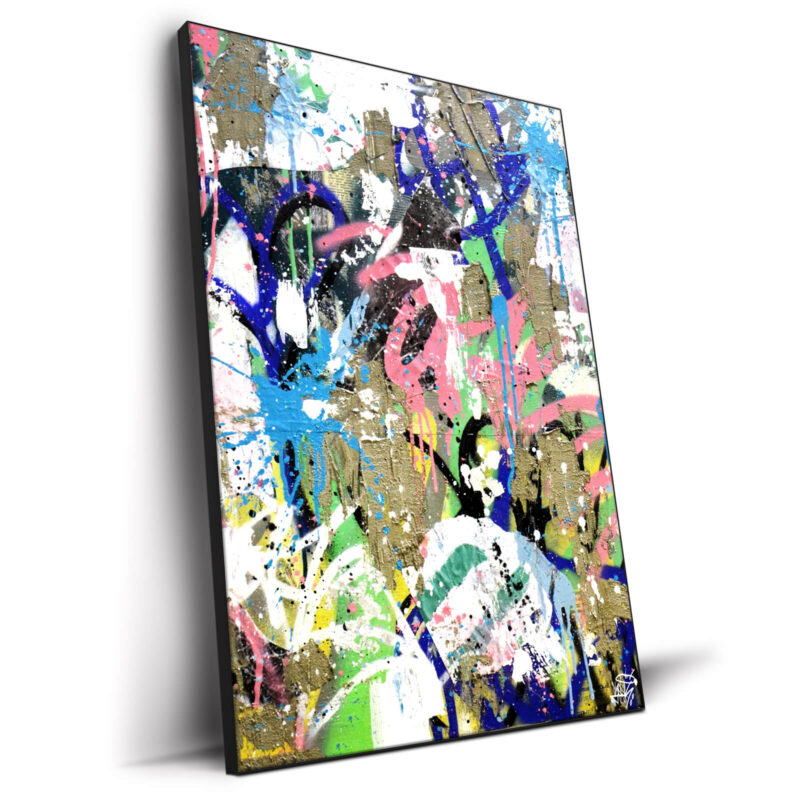 Untitled 002 Vibrant Wall Decor by Seek One