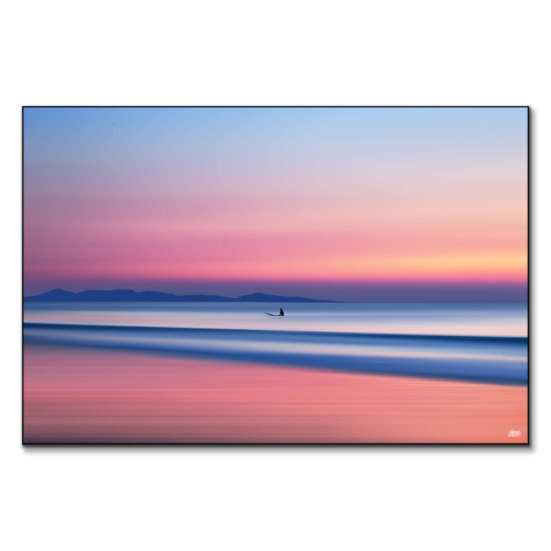 Sunset Mountain Warm Wall Art by Thomas Fotomas