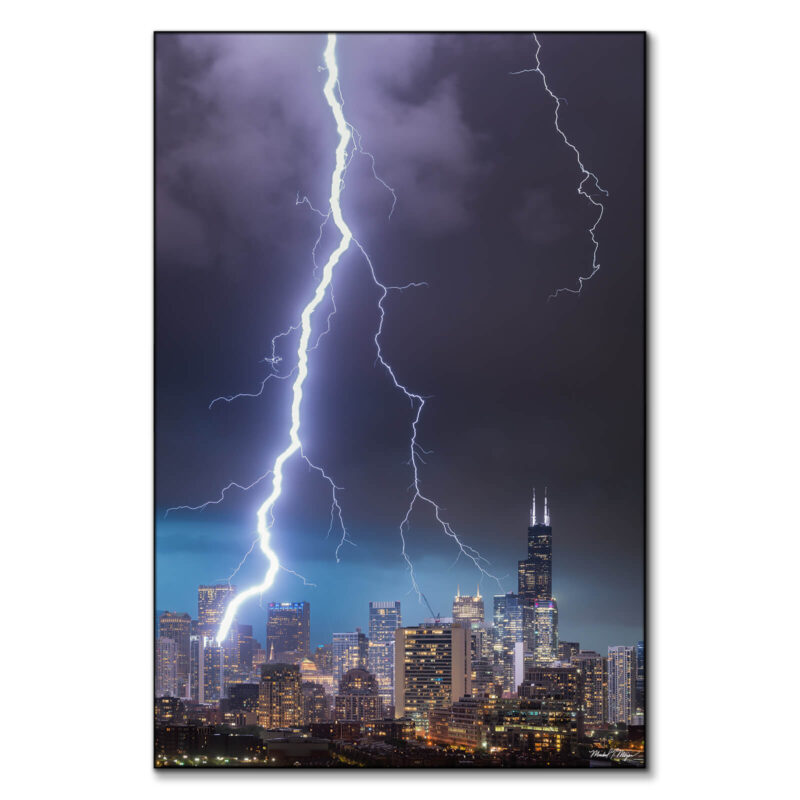 Thunderstruck Dark Wall Art by Michael Meyers