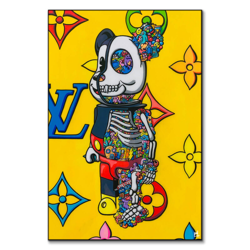 Mickey Vuitton Warm Wall Art by Wegs.Art