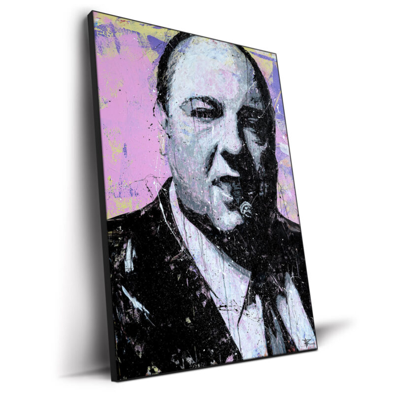 Tony Soprano Vibrant Wall Decor by P Muir Art