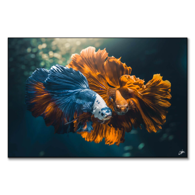 Colorful Love Vibrant Wall Art by Zenja Gammer