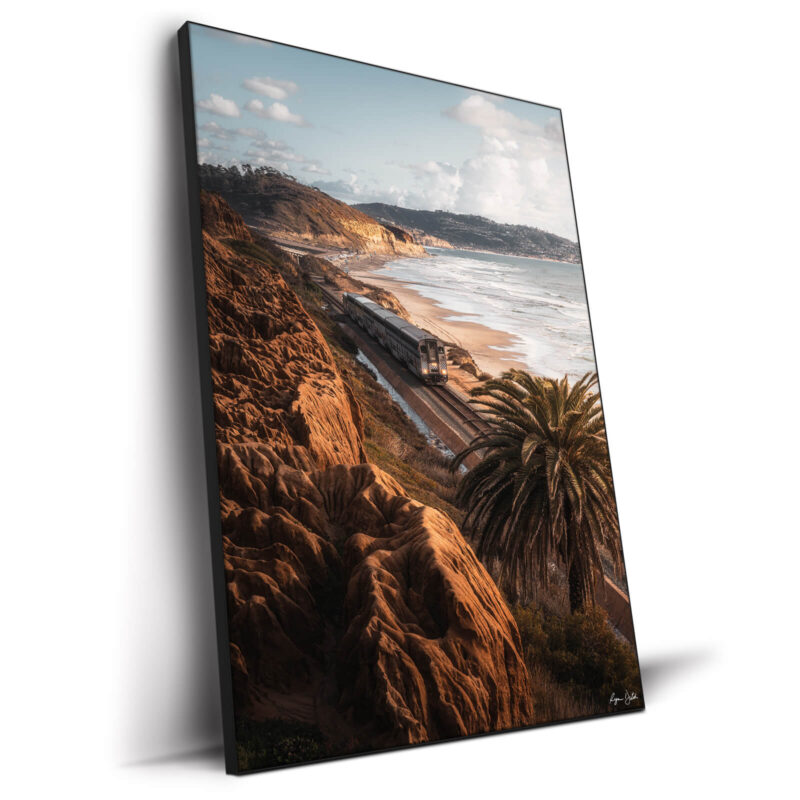 Beach Commute Warm Wall Decor by Ryan Ditch