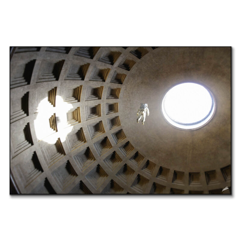 Pantheon Astronaut Cool Wall Art by Fran Rodríguez