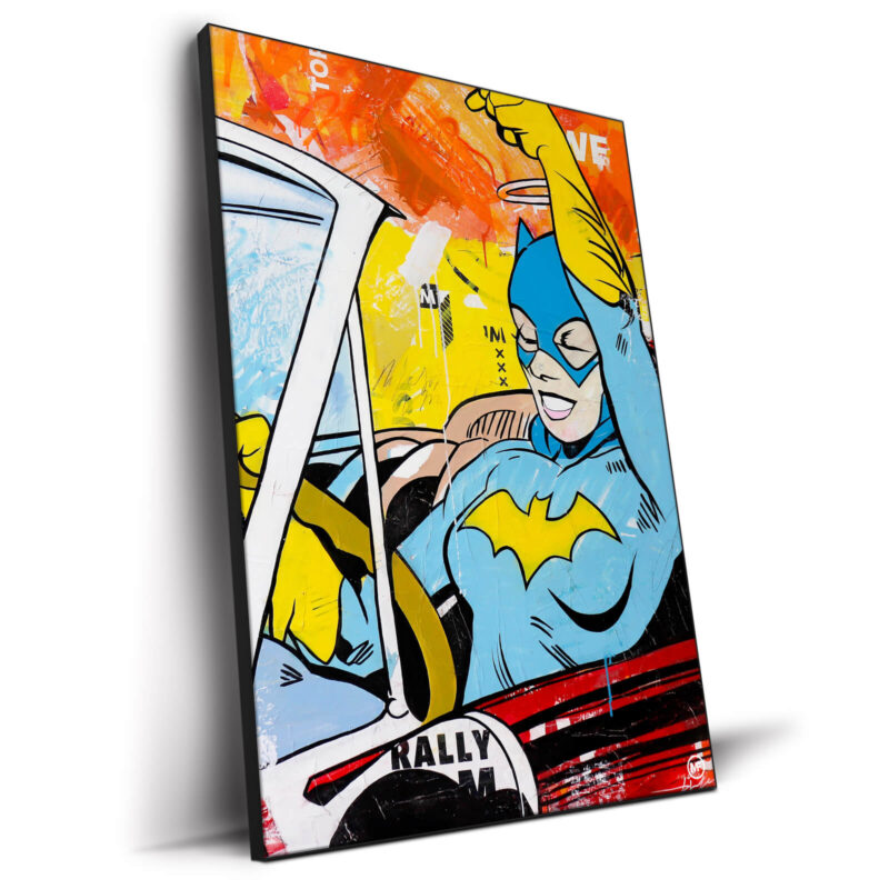 Batgirl Vibrant Wall Decor by Michiel Folkers