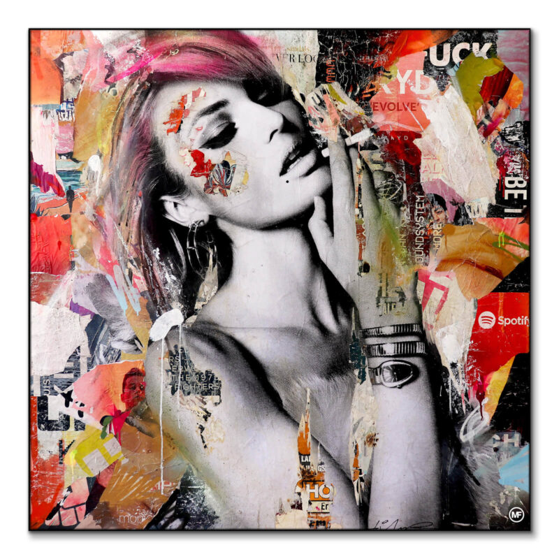 Mystery Repeats Vibrant Wall Art by Michiel Folkers