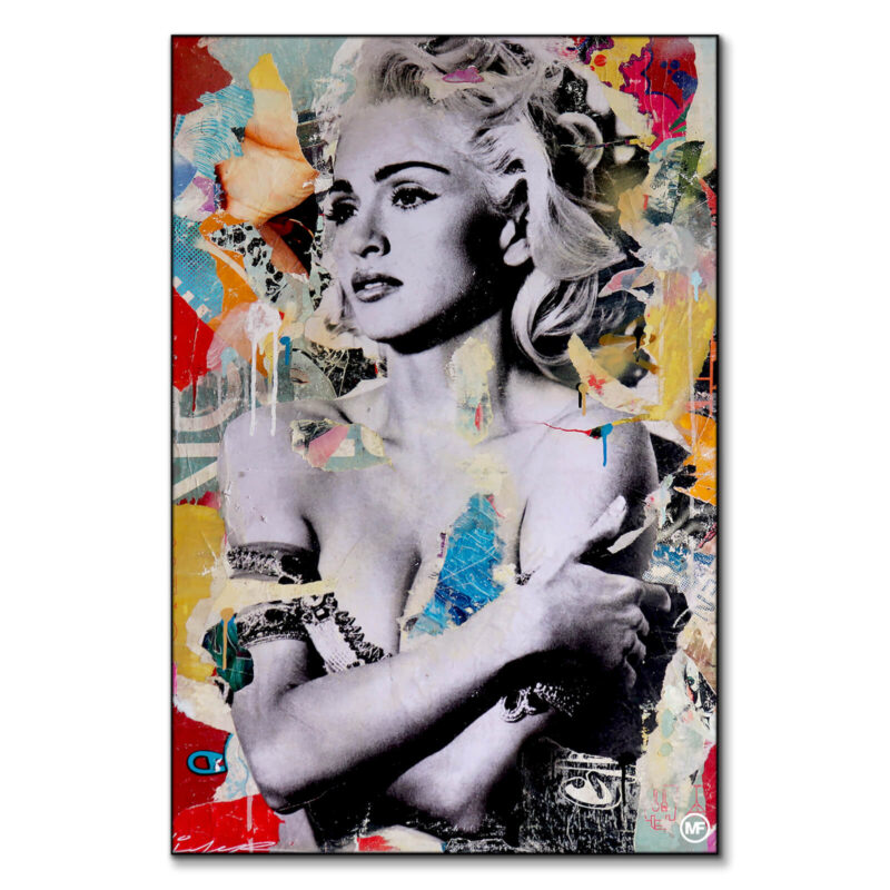 Madonna Vibrant Wall Art by Michiel Folkers