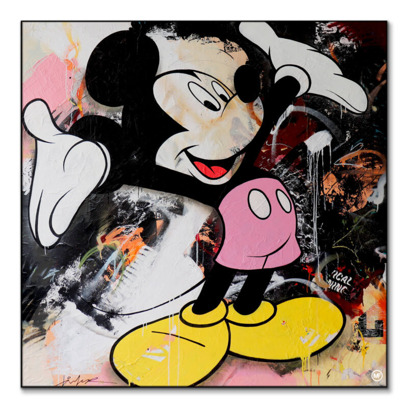 Mickey Wall Art by Michiel Folkers