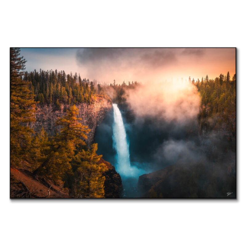 Downfall Warm Wall Art by Zach Doehler