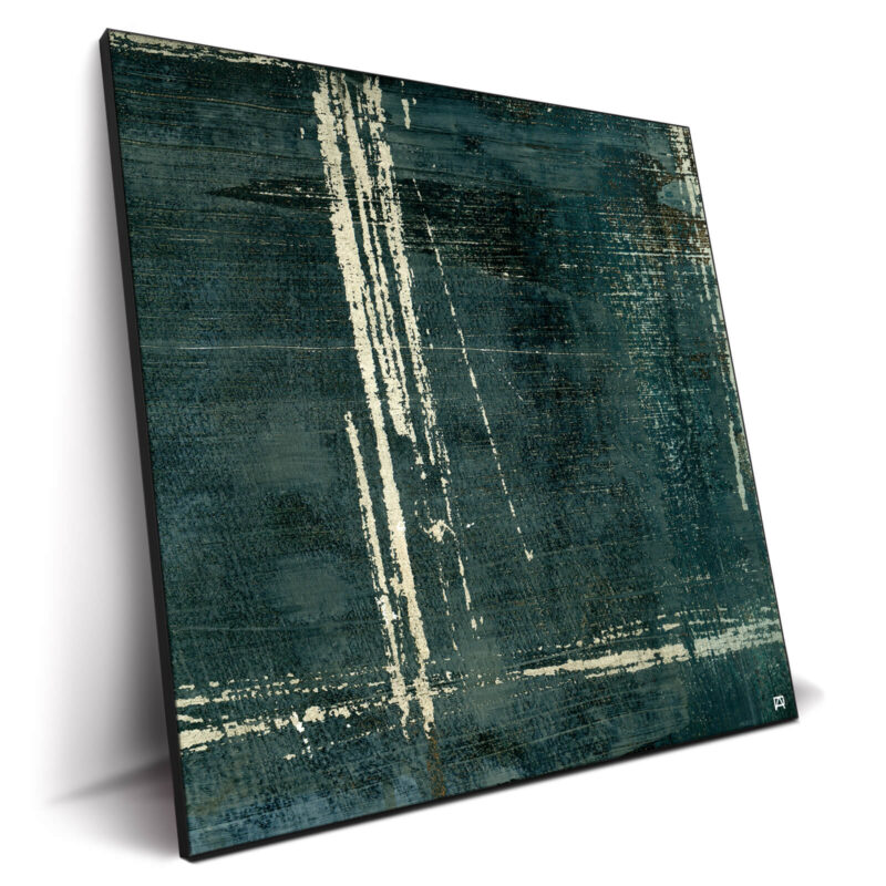 Dark Green Metal Green Wall Decor by Jared Hankins