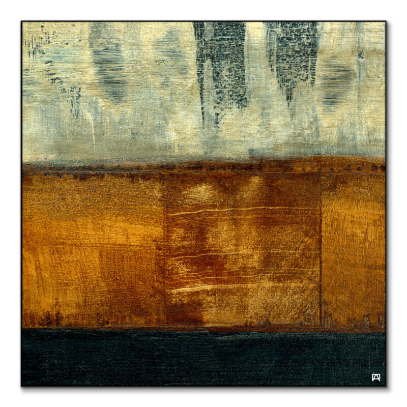 Brown Stripes Brown Wall Art by Jared Hankins