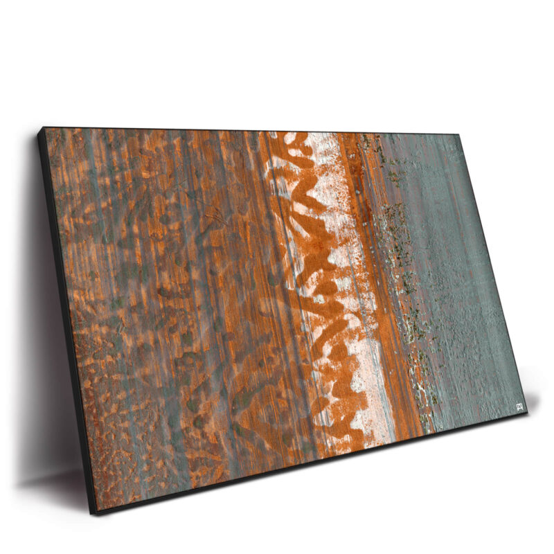 Old Wall Orange Wall Decor by Jared Hankins