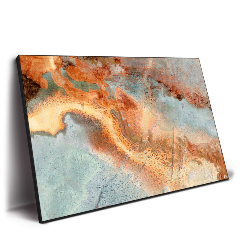 Geo Formation Orange Wall Decor by Jared Hankins