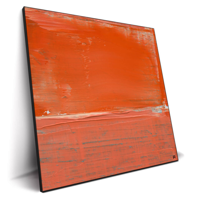 Orange Fade Orange Wall Decor by Jared Hankins