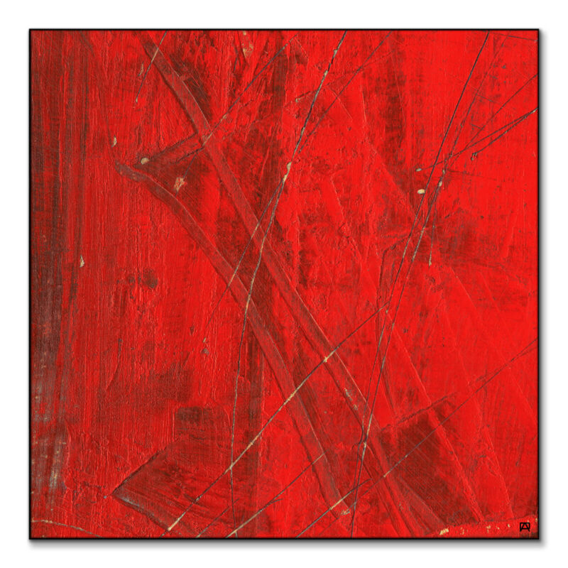 Amrob Red Wall Art by Jared Hankins
