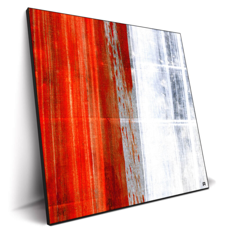 Red White Red Wall Decor by Jared Hankins