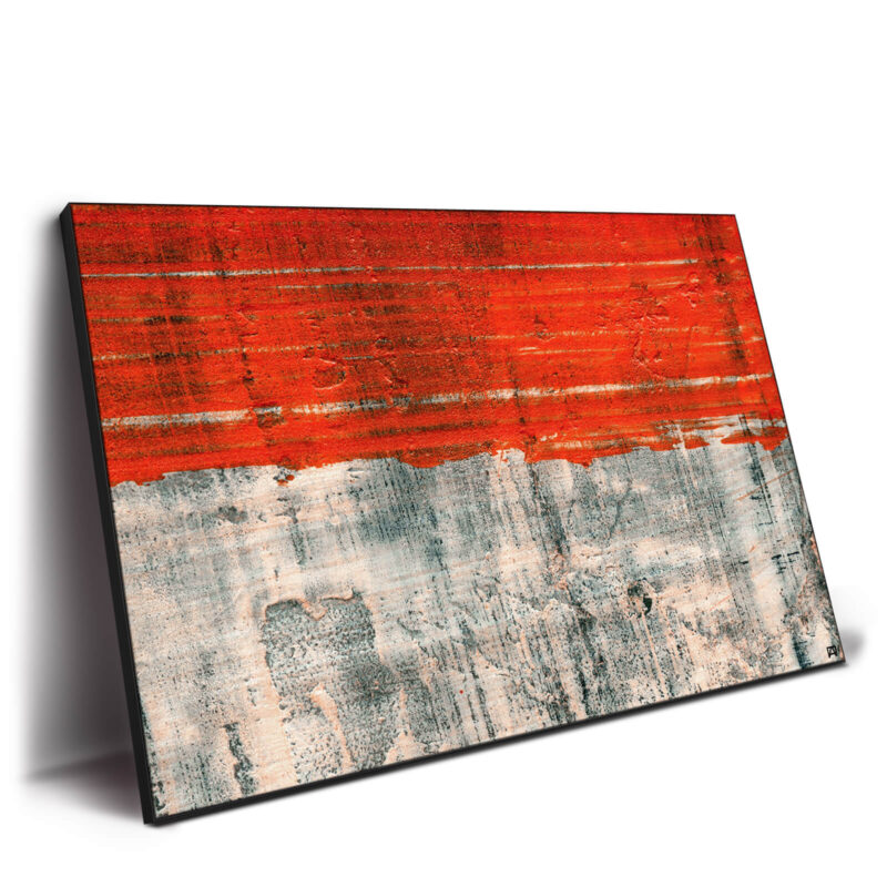 Red Lines Red Wall Decor by Jared Hankins