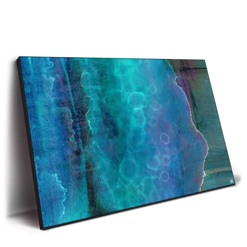 Blue Waves Cool Wall Decor by Jared Hankins