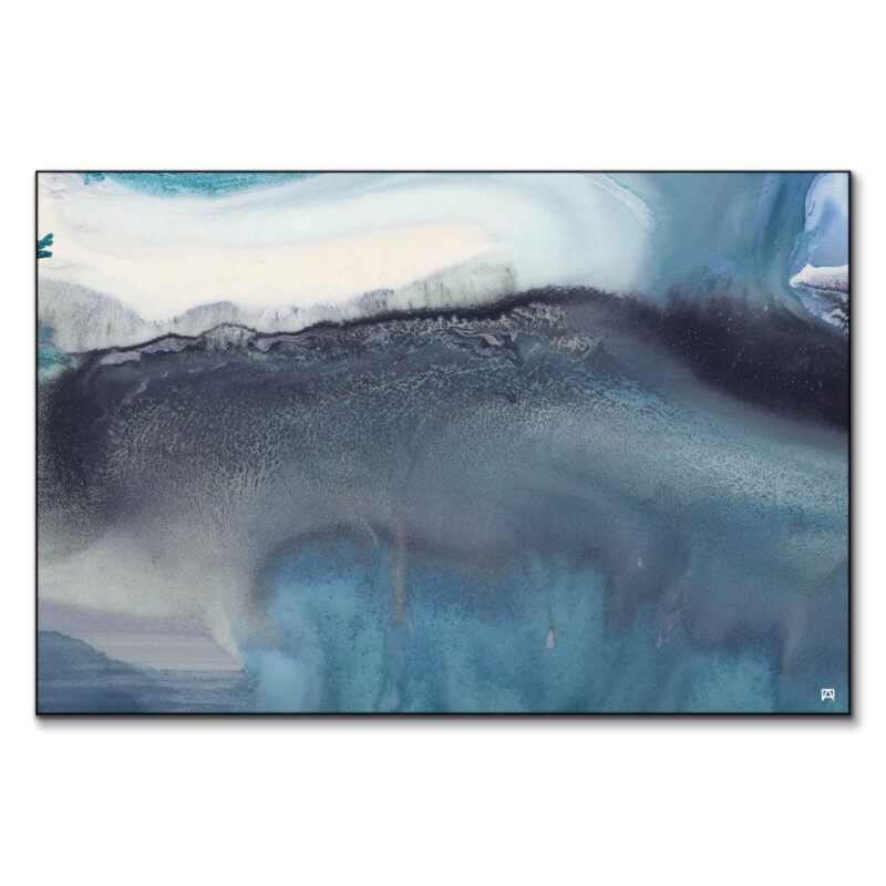 Blue Blue Wall Art by Jared Hankins