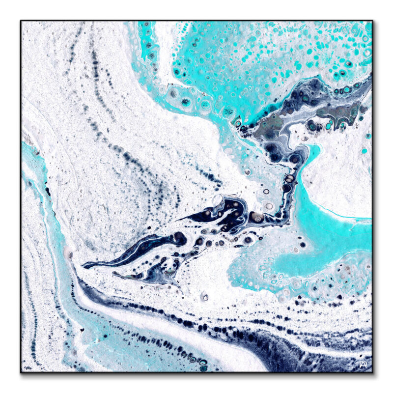 Flow Blue Wall Art by Jared Hankins