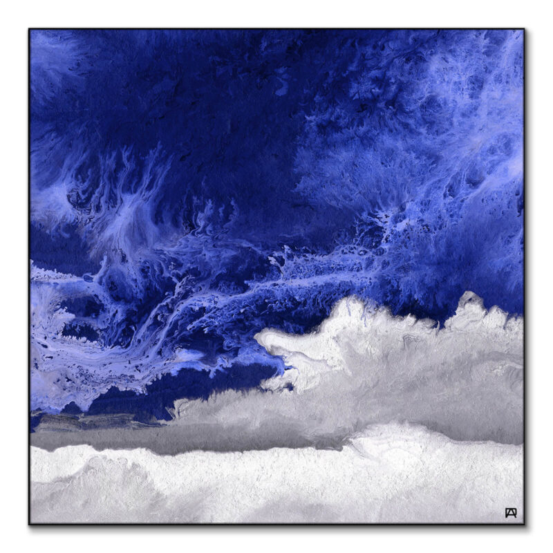 Atmosphere Blue Wall Art by Jared Hankins