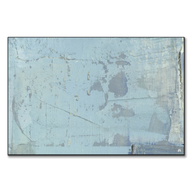 Blue View Blue Wall Art by Jared Hankins