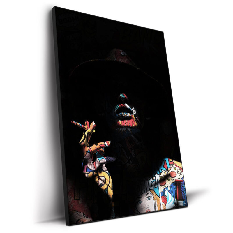 Pop Art in the Shadows Dark Wall Decor by Underdott