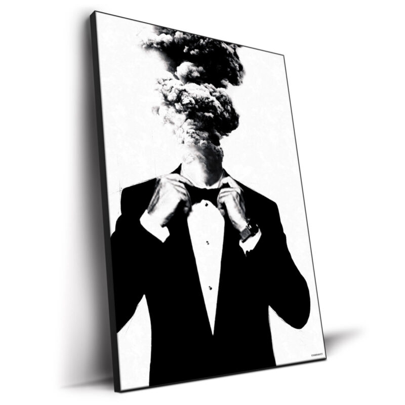 Safety Valve Black and White Wall Decor by Underdott